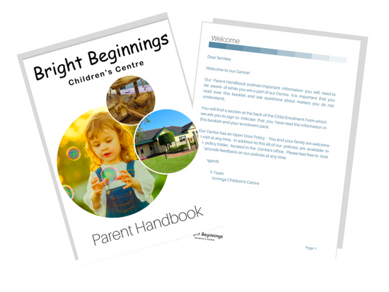 bright beginnings handbook